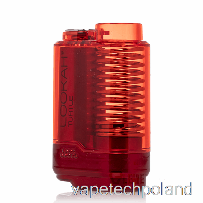 Vape Pod Lookah Turtle 510 Bateria Czerwony